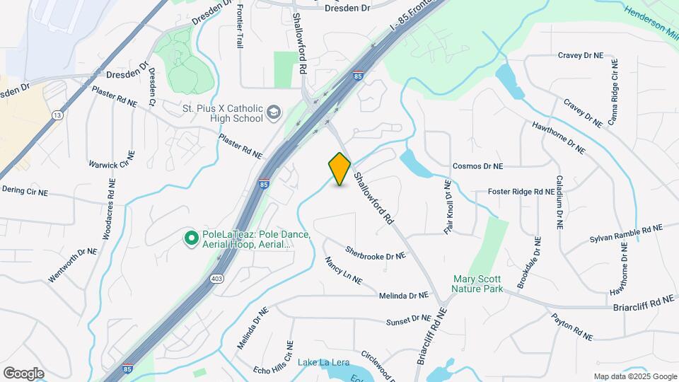 Amli At North Briarcliff Map and Location Details