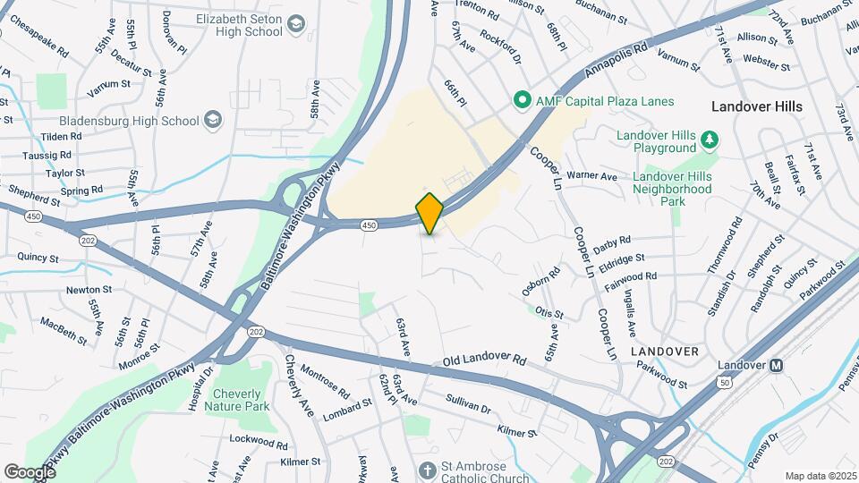 Cheverly Crossing Apartments Mapa y Detalles de la Ubicación