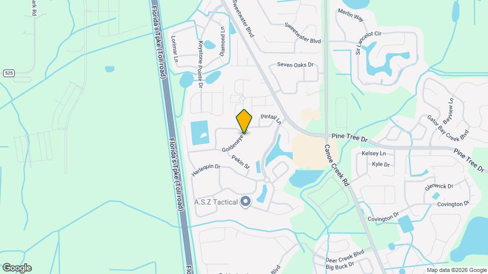 3448 Goldeneye Ln Map and Location Details
