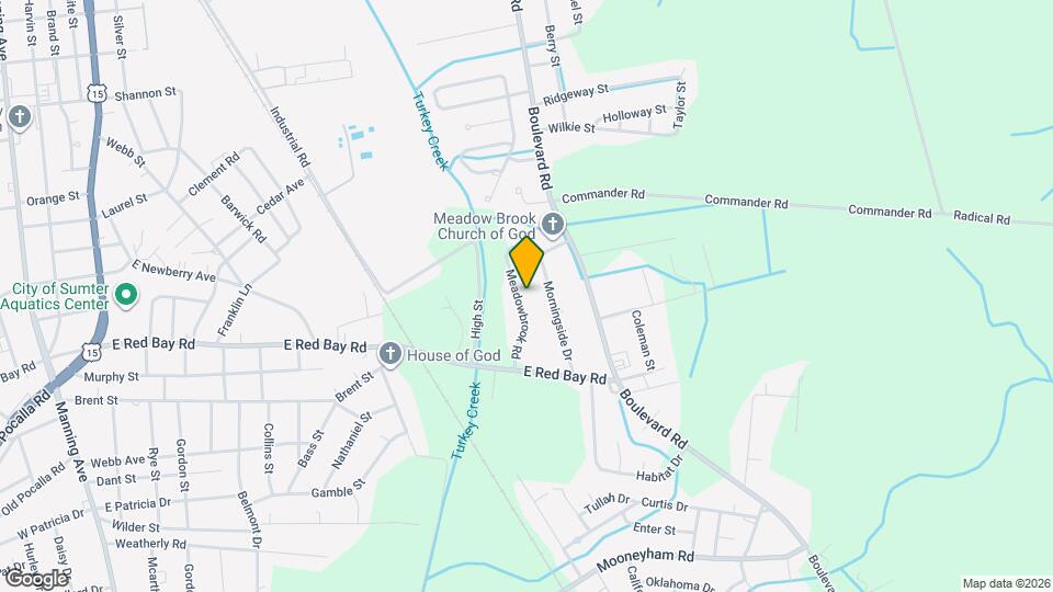 971 Meadowbrook Rd Map and Location Details
