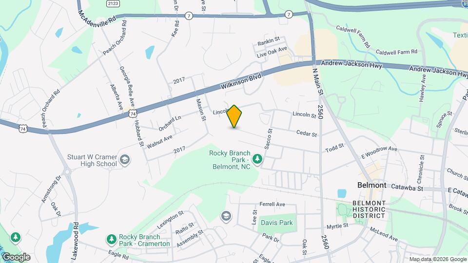 333 Todd St Map and Location Details