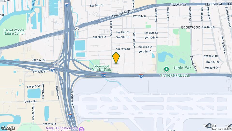 1425 SW 33rd Ct Map and Location Details