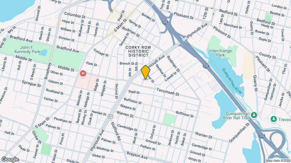 252 Blackstone St Mapa y Detalles de la Ubicación