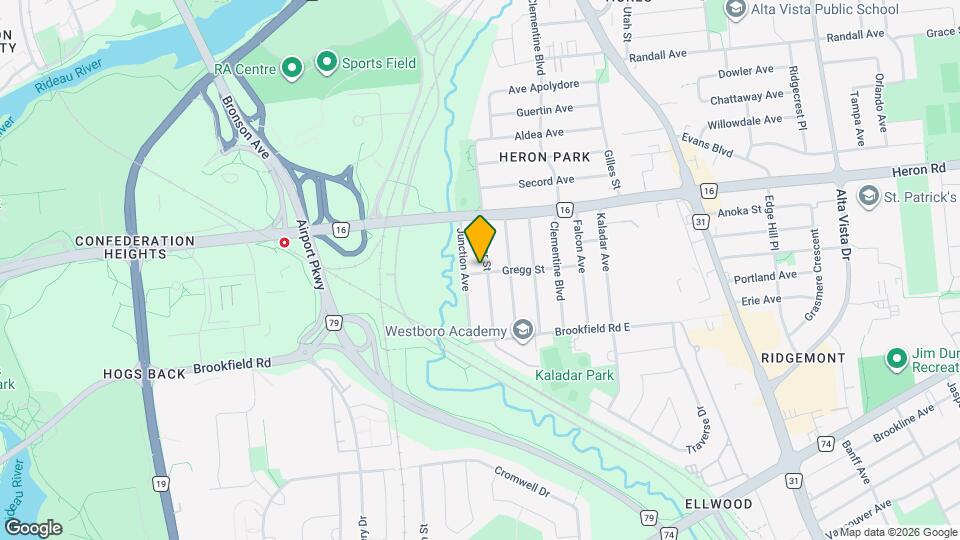 971 Gregg St Map and Location Details