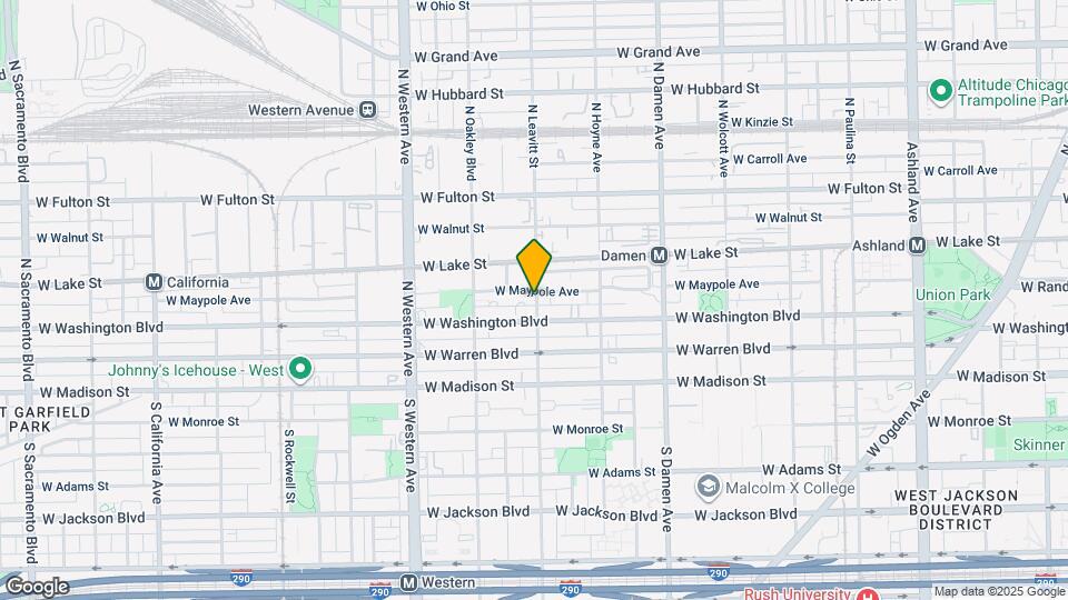 118 N Leavitt St Map and Location Details