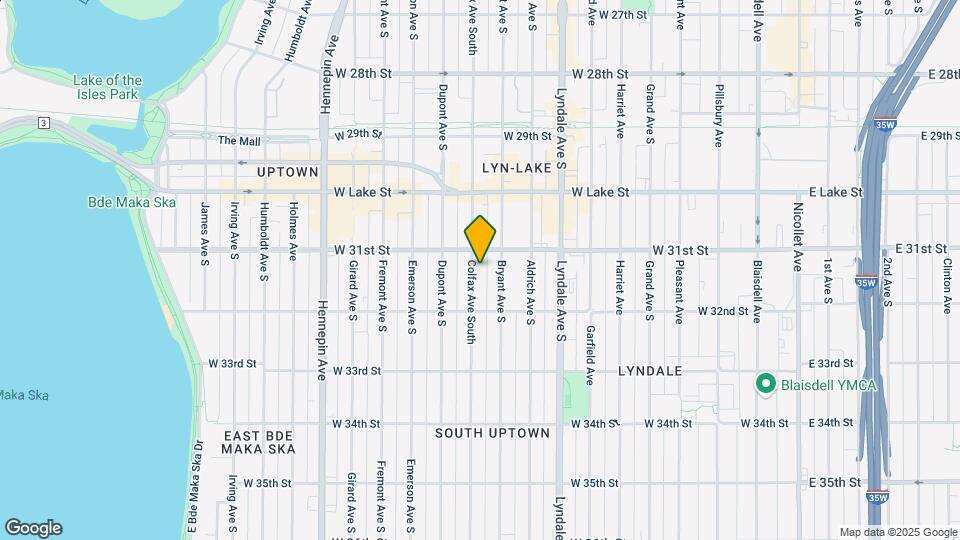 3117 Colfax Ave S Map and Location Details