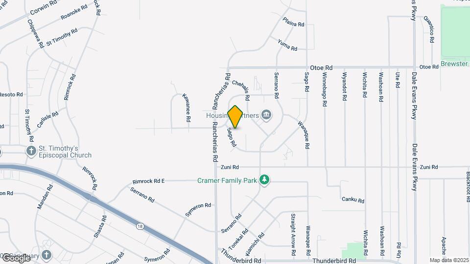 15722 Sago Rd Map and Location Details