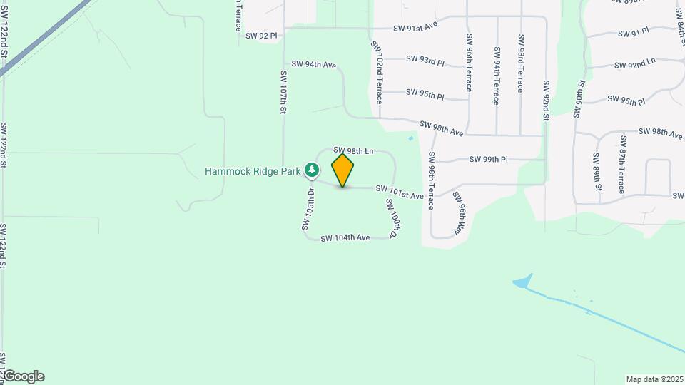 10345 SW 101st Ave Map and Location Details