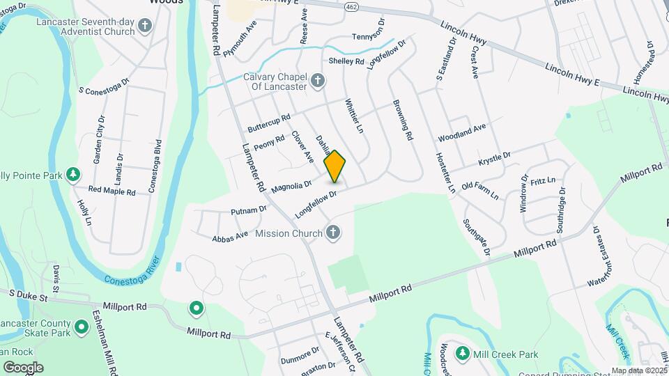 510 Longfellow Dr Map and Location Details