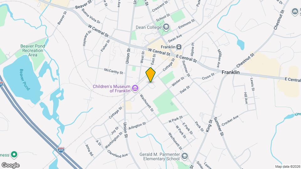 112 Cottage St Map and Location Details