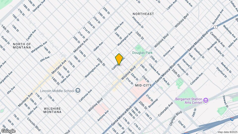 1111 21st St Map and Location Details