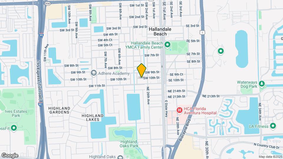 217 SW 10th St-Unit -1-2 Map and Location Details