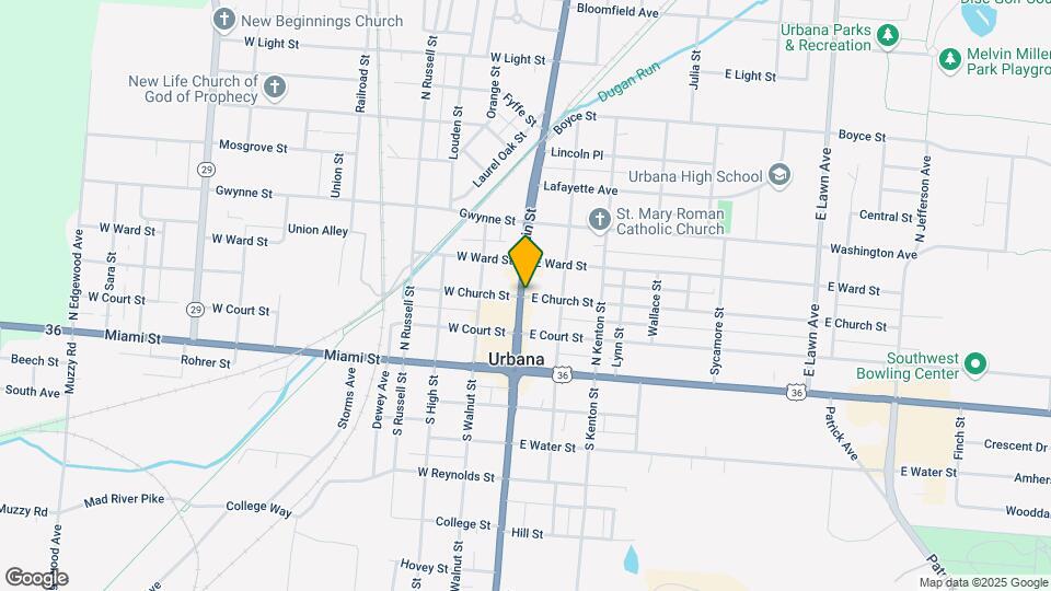 109 E Church St, Unit 107 Mapa y Detalles de la Ubicación