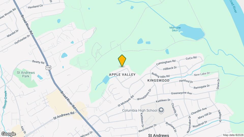 2129 Apple Valley Rd Map and Location Details