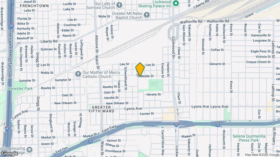 4904 Noble St Map and Location Details