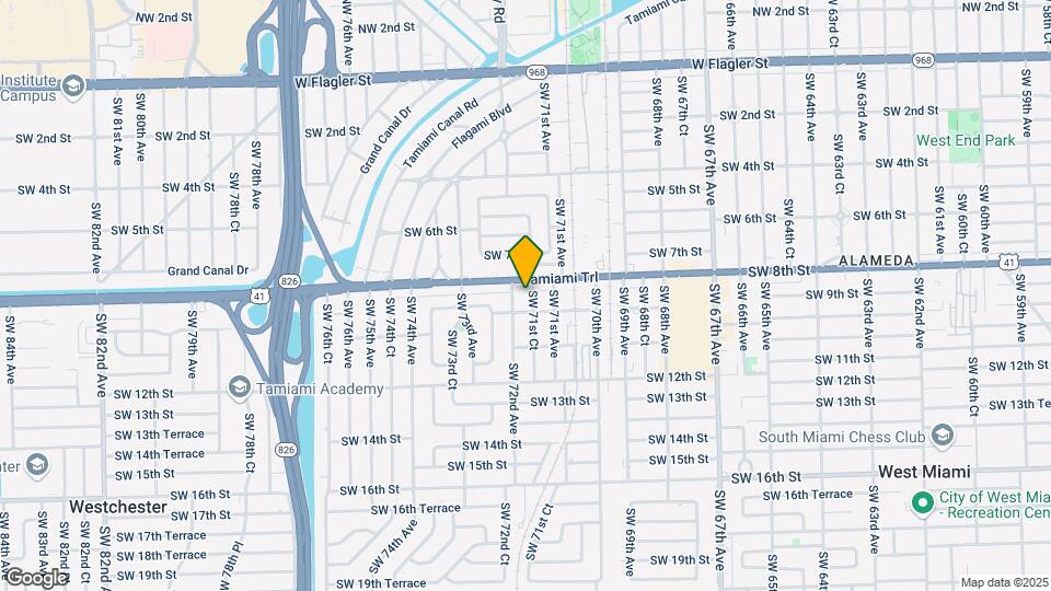 830 SW 71st Ct Map and Location Details