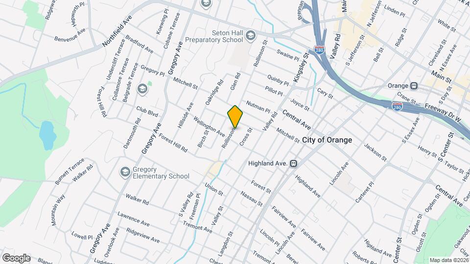 106 Rollinson St, Unit 106 Rollinson Street West Orange,  NJ  07052 Map and Location Details