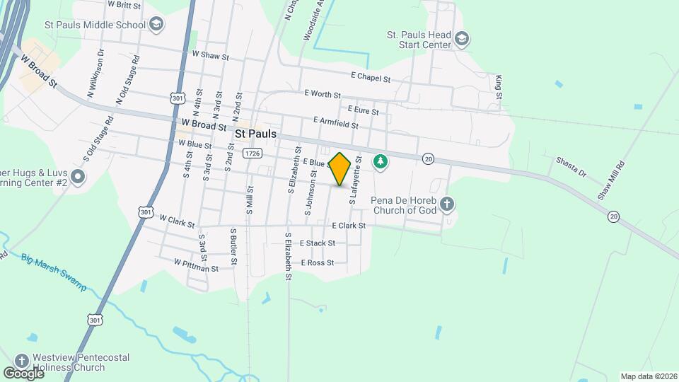 512 E McLean St Map and Location Details