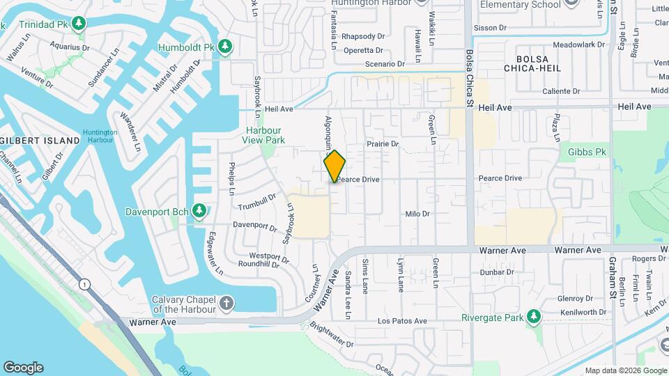 16726 Algonquin St Map and Location Details