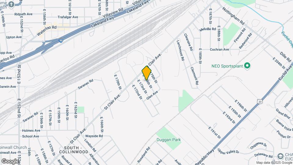 1454 E 174th St Map and Location Details