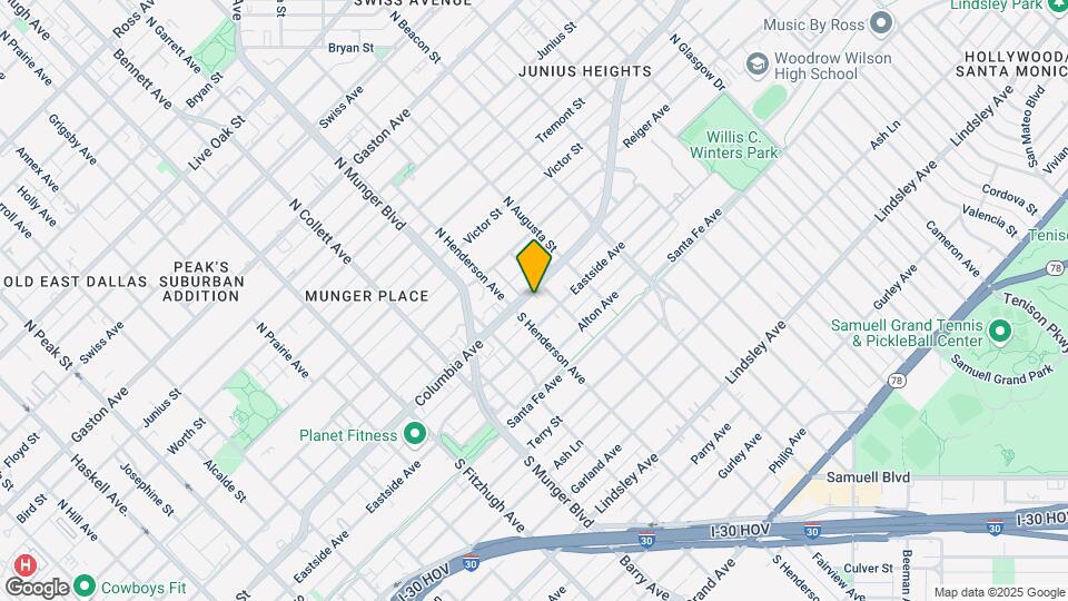 5314 Columbia Ave Map and Location Details