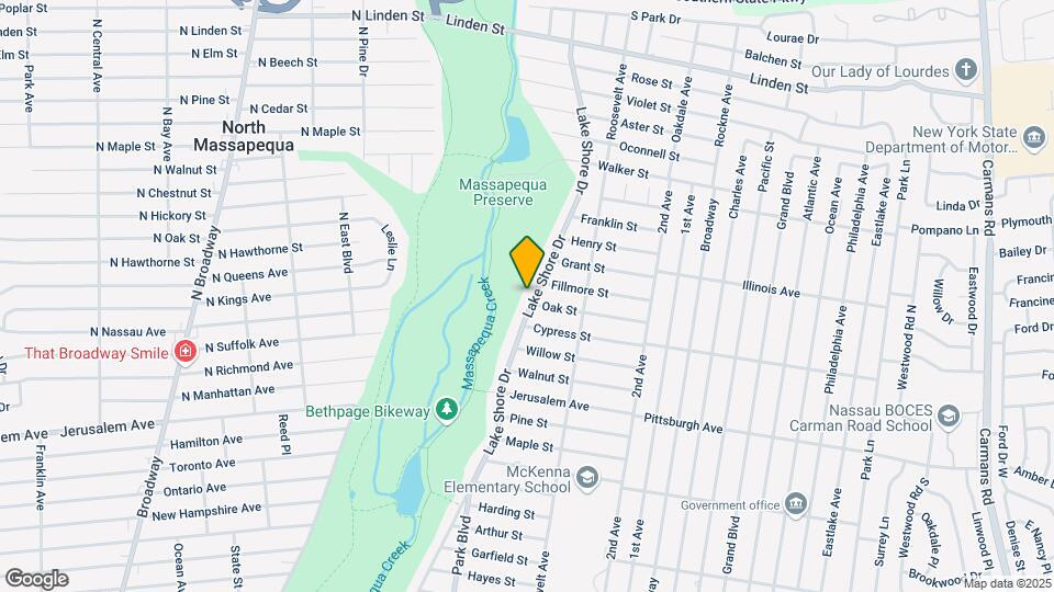 1368 Lake Shore Dr Map and Location Details