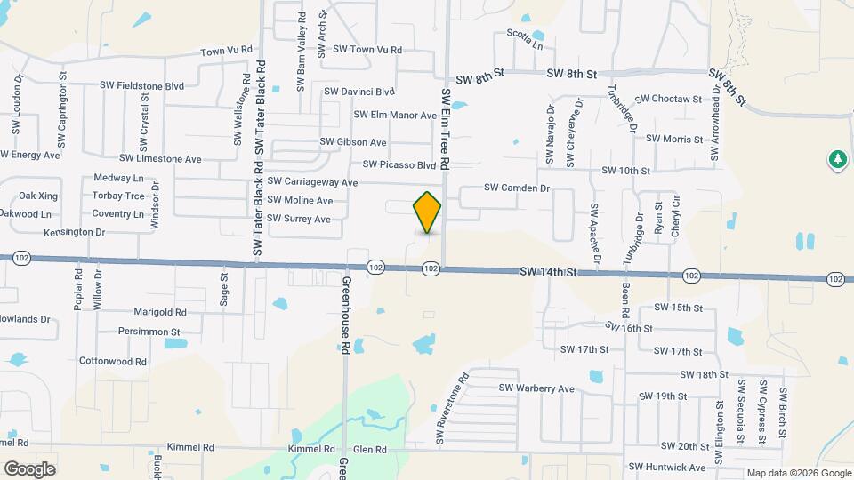 1244 SW Elm Tree Rd Map and Location Details