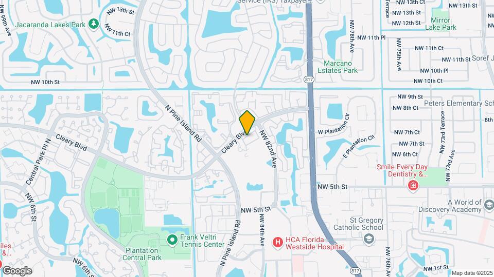 8362 NW 7th Pl Map and Location Details