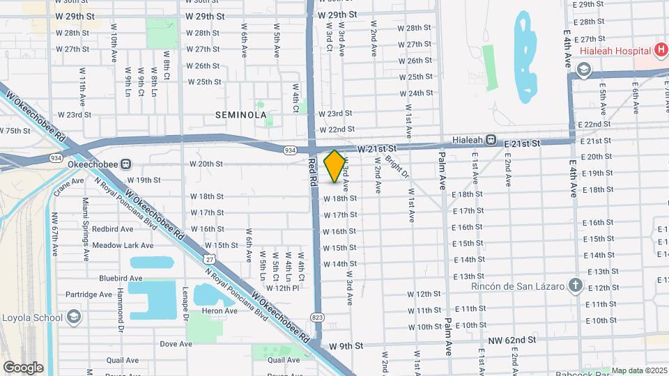 340 W 19th St Map and Location Details