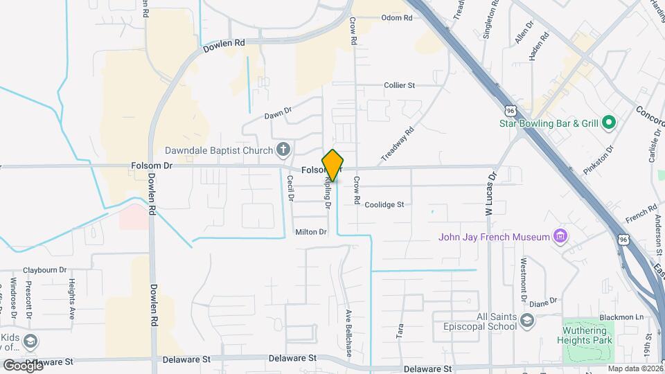 3590 Kipling Dr Map and Location Details