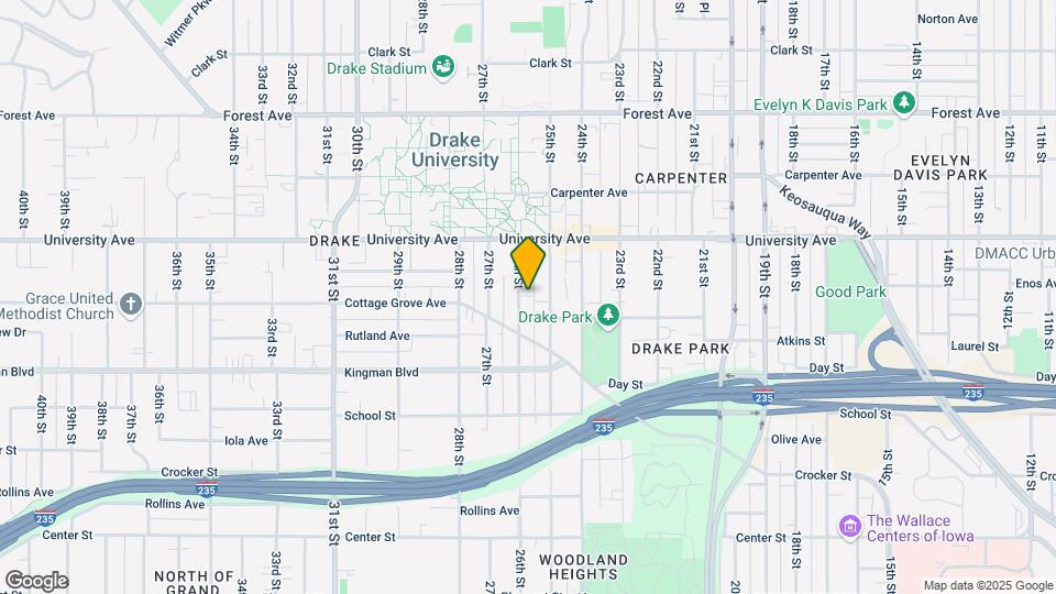 1117 26th St Mapa y Detalles de la Ubicación