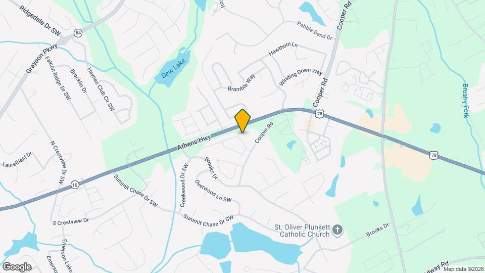 2830 Cooper Brook Dr Mapa y Detalles de la Ubicación