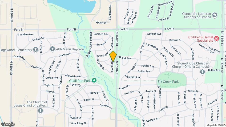 4709 N 168th Ave Map and Location Details
