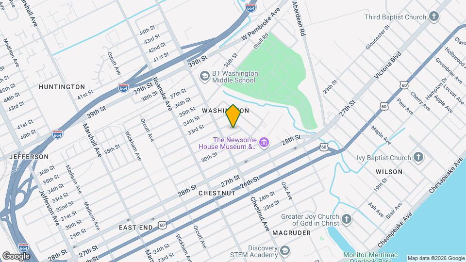 1223 31st St Map and Location Details