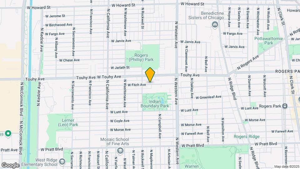 2548 W Fitch Ave-Unit -56-3 Map and Location Details