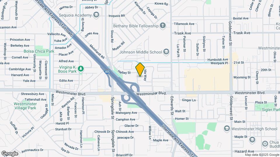 13856 Milton Ave Mapa y Detalles de la Ubicación