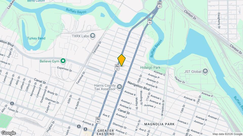 6813 Avenue O Map and Location Details