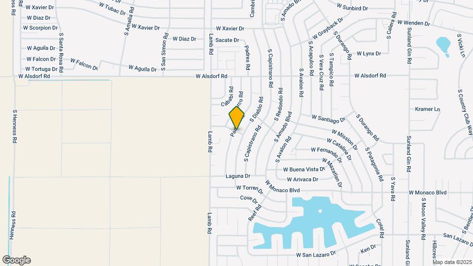 14961 Padres Rd Mapa y Detalles de la Ubicación