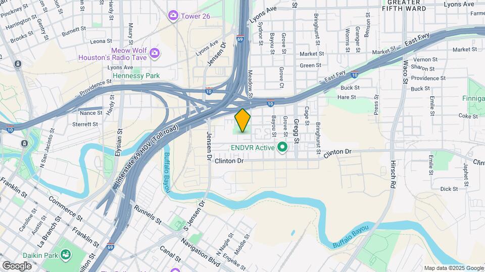 2916 Cline St Map and Location Details