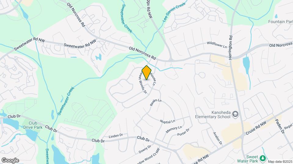 1291 Oak Arbour Ave Map and Location Details