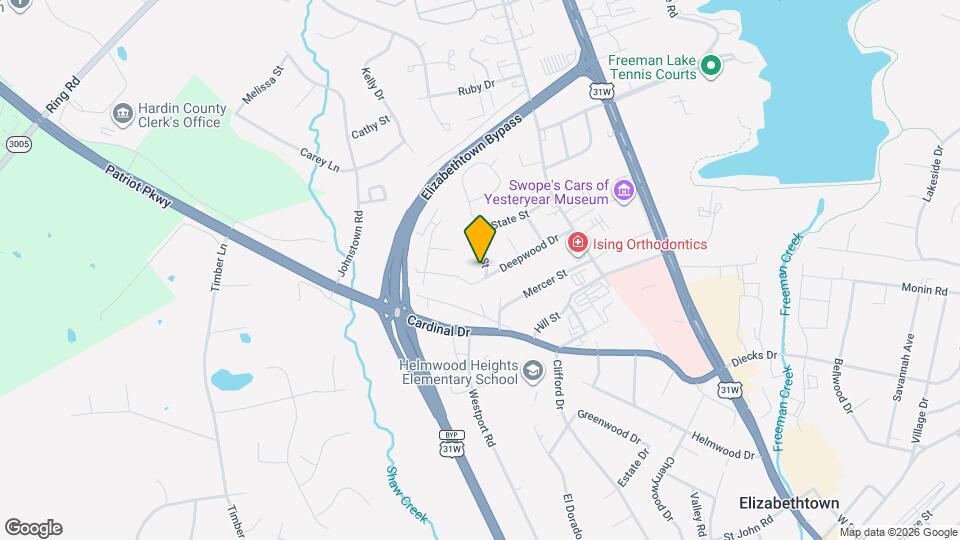 1112 Oak Dr Map and Location Details