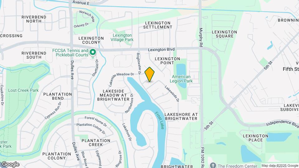 4126 Midstream Dr Map and Location Details