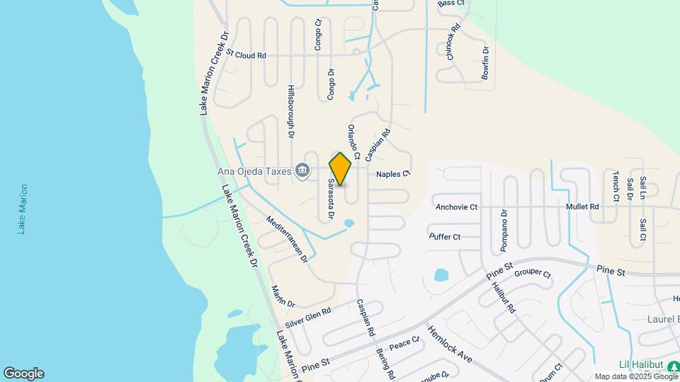 1435 Punta Gorda Dr Map and Location Details