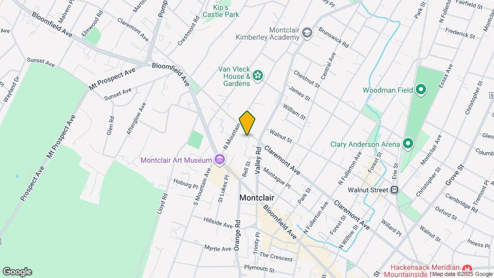 320 Claremont Ave Map and Location Details