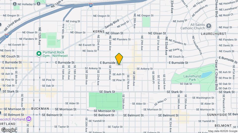 2505 SE Ankeny St, Unit 2505 Map and Location Details