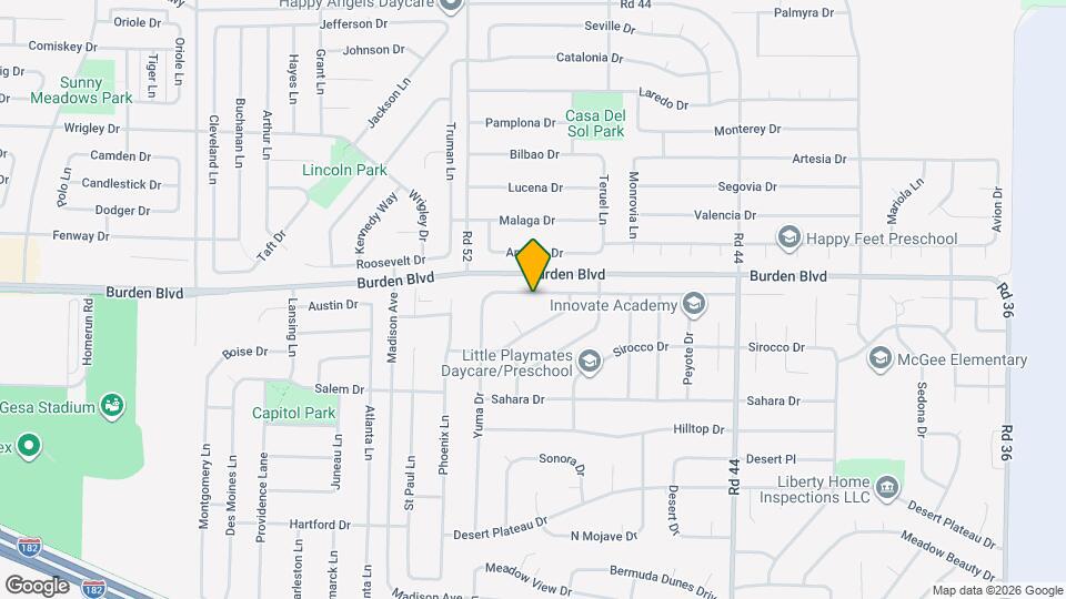 4914 Sinai Dr Map and Location Details