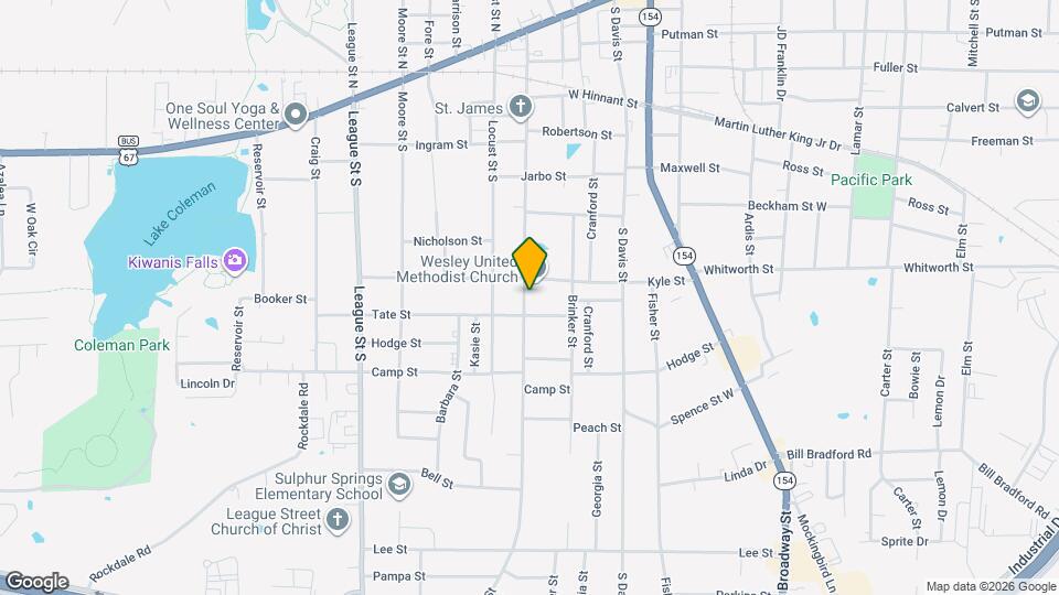 624 Texas St, Unit 624 Map and Location Details