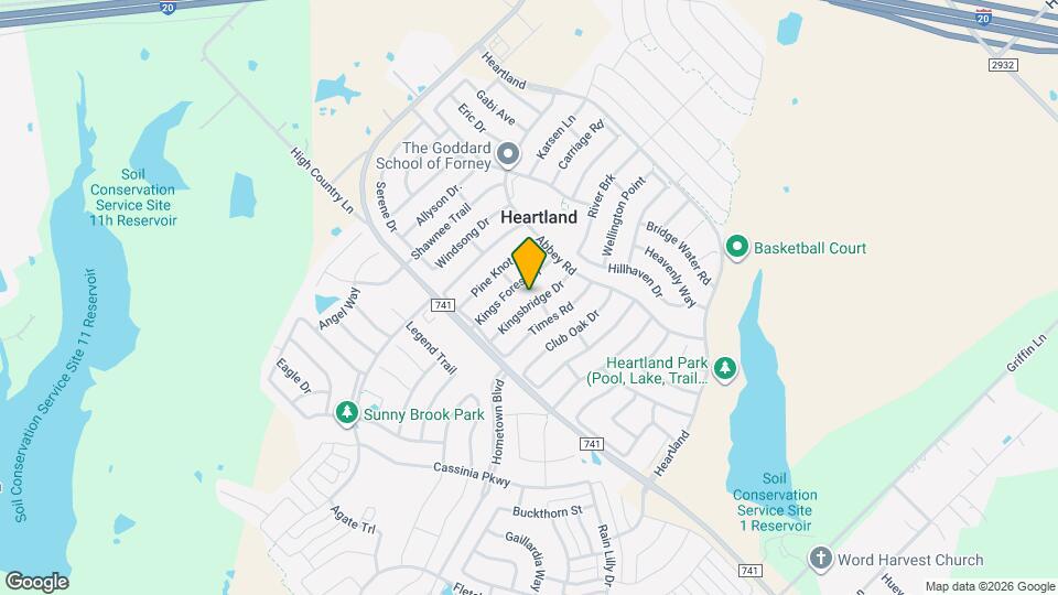 2029 Kingsbridge Dr Map and Location Details