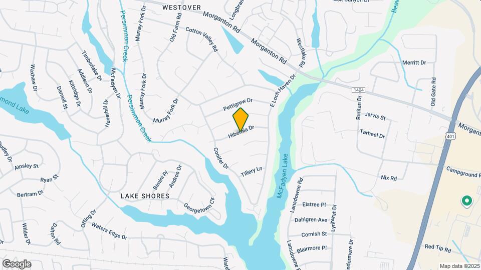 5827 Hibernia Dr Map and Location Details