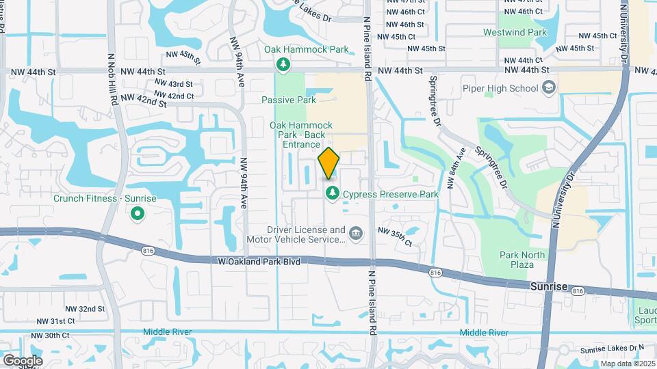 3865 NW 90th Ave Map and Location Details